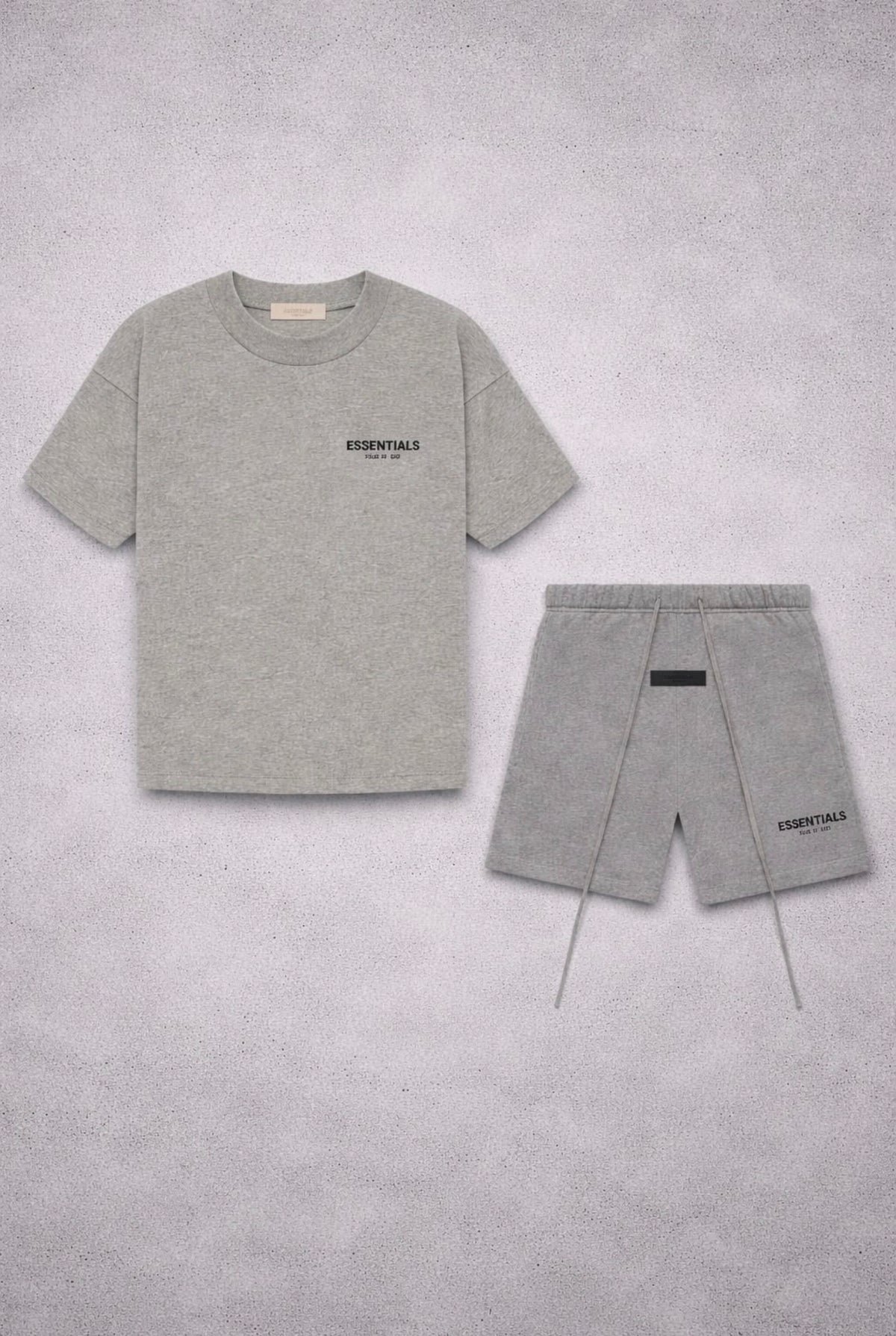 ESSENTIALS Fear Of God Grey Short Set